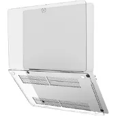 Celly SHIELDAIR13M1 sacoche pour ordinateur portable 33 cm (13') Cover Transparent (13", Apple), Sac pour notebook, Transparent