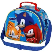 KARACTERMANIA Sega-Sonic Trio Sac à Goûter 3D, Bleu
