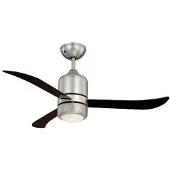 Aire Ryder Ventilateur Plafond Loft Nickel et Noir FN51134
