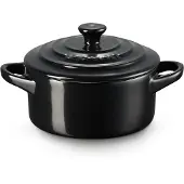 Le Creuset Cocotte Le Creuset Noir Ebene Mini 10 cm