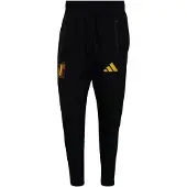 Adidas Pantalon de sport jaune / noir