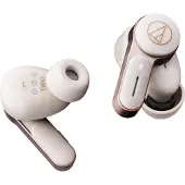 Audio-Technica Ecouteurs sans fil ATH-TWX7WH Bluetooth avec réduction active du bruit Blanc