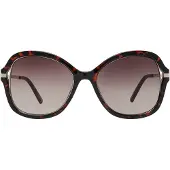 GUESS lunettes de soleil en plastique marron GF0352 5452F