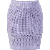 Faina Jupe violet clair
