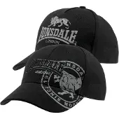 Lonsdale Casquette gris / noir