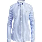 Ralph Lauren Chemisier 'Heidi' bleu / blanc