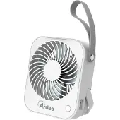 Ardes AR5F03BT TAURO Mini ventilateur portable gris et blanc Batterie USB 2000mAh