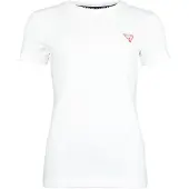 GUESS T-shirt beige clair / rouge / noir / blanc
