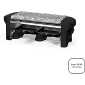 Livoo Appareil à raclette 2 personnes 350w noir - - DOC156N -