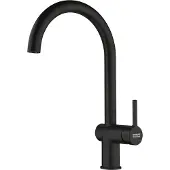 Franke robinetterie Active bec fixe Black matt haute pression 1150653398