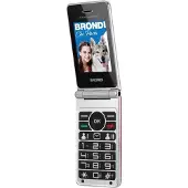 Brondi Amico Precious Téléphone mobile double SIM 1,77" violet Appareil photo 1,3 Mpx