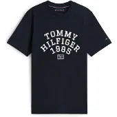 Tommy Hilfiger Arch Short Sleeve T-shirt Bleu S Homme
