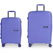 Gabol Steady Spinner Expandable 113.8l Trolley Bag 2 Units Violet