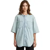 G-Star Chemise Carter 2-Pocket Denim - Bleu moyen - Femmes