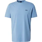 BOSS 50506373 Green Short Sleeve T-shirt Bleu XS Homme