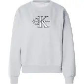 Calvin Klein Lv047e825g Sweatshirt Gris XS Femme