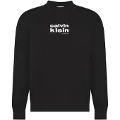 Calvin Klein 350 Retro Graphic Sweatshirt Noir M Homme