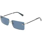 Calvin Klein Jeans Ckj25206s Sunglasses Bleu Silver 5/CAT3 Homme