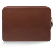 Trunk Étui en cuir , marron - MacBook Pro 14" M3 2023/M2 2023/M1 2021