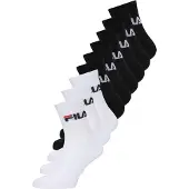 FILA Chaussettes rouge / noir / blanc