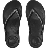 FitFlop Pantoufle 'iQushion Sparkle' noir
