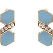NAEMI Boucles d'oreilles azur / or