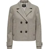 ONLY Manteau mi-saison 'ONLFreja' marron chiné