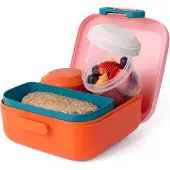 Amuse Rikko Lunchbox, Lunch box, Multicolore, Orange