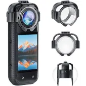 Puluz Lens Covers For Insta360 X5 Camera Snap-on Clair