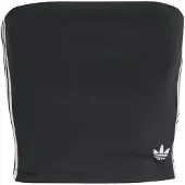Adidas Originals 3 Stripes Tube Sleeveless Top Noir S Femme