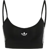 Adidas 3 Stripes Bralette Bra Noir L Femme