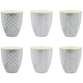 Bjorn Mug Pattern 30cl - 6 Pièces - Eclipse