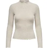 ONLY T-shirt 'ONLEmma' beige chiné