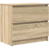 vidaXL Armoire TV Chêne Sonoma 60x35x54 cm Bois composite