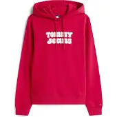 Tommy Hilfiger Ess Logo 2 Regular Fit Hoodie Rouge XS Femme