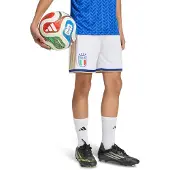 Adidas Short Domicile Italie 2026 Junior - Blanc, Blanc