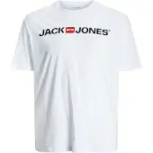 Jack&Jones PLUS Plus T-Shirt bleu marine / grenadine / blanc