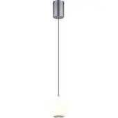 Globo Simmons LED Hängeleuchte 10W Neutralweiss Grau Matt, Metall Ø15cm 16062H (1240 lm)