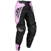 FLY Racing F-16 Off-road Pants Noir,Rose 27 Femme
