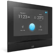 2N Station intérieure 2N Indoor View avec écran tactile HD 7 pouces, noir