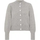 Mymo Cardigan gris chiné