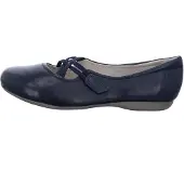 Josef seibel Chaussure basse 'Klassischer Slipper Damen 87239971/530 Echtleder in blau' bleu