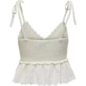 ONLY Kristin Sleeveless Blouse Beige XS Femme