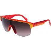 Italia Independent 0911-055-063 Lunettes de soleil rouges Homme Rouge Taille unique