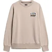Superdry Homme Sweat ras du cou Ample Mechanic Gris Taille: XL