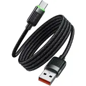 Mcdodo Usb-C Câble de charge rapide Pour Samsung Xiaomi Type C 6A 100W 1M guidé