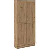 vidaXL Highboard Chêne Artisan 82,5x30,5x185 cm Matériau dérivé du bois