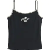 Superdry Haut marine / gris / blanc