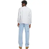 Jack & Jones T-Shirt 'JORVesterbro' noir / blanc