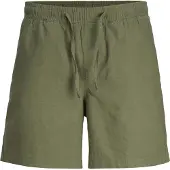 Jack & Jones Jaiden Summer Linen Ble Short Vert 42 Homme Vert 42